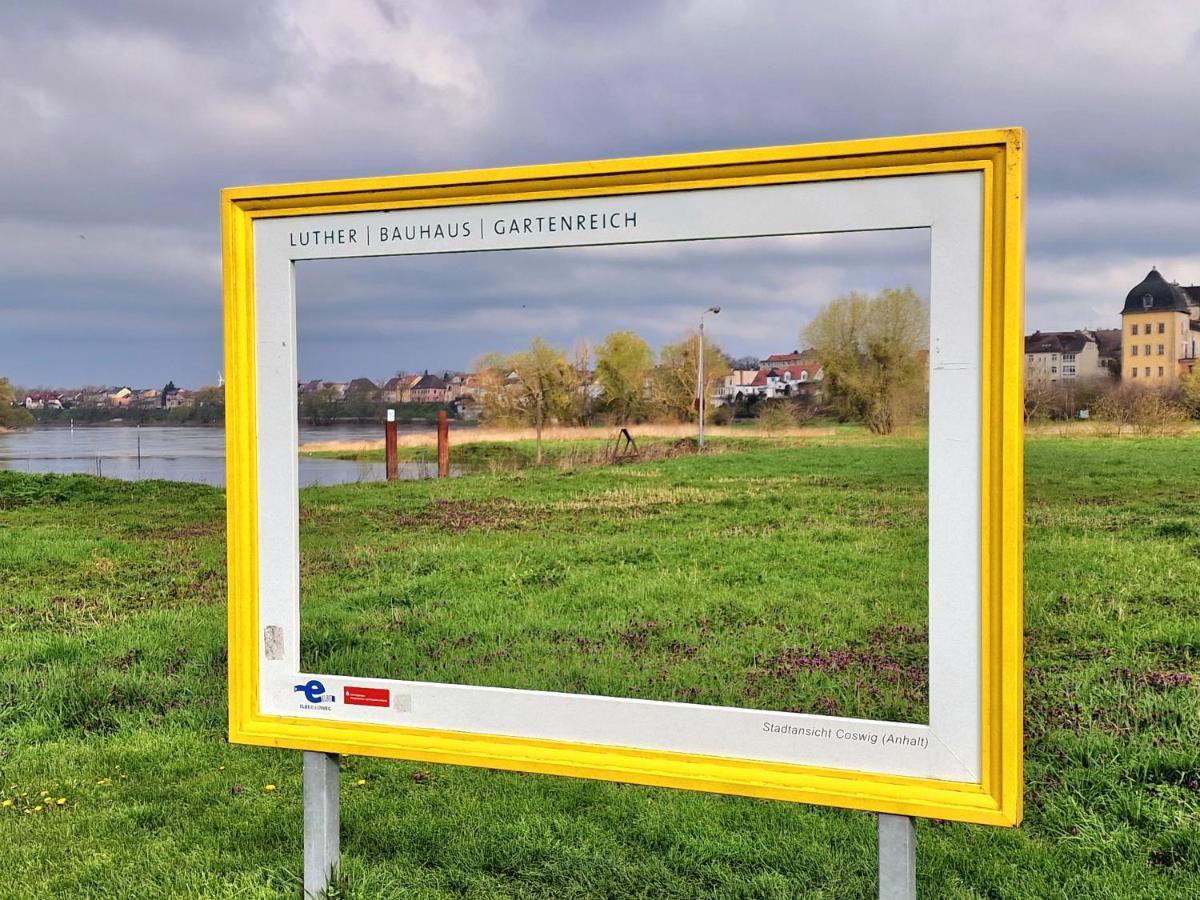 Gaestequartier Mittendrin In Coswig  Exterior foto